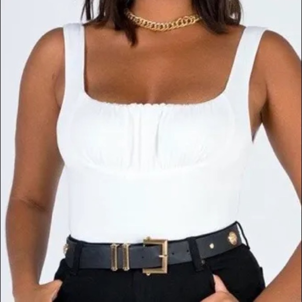 princess polly white bodysuit